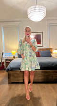 Load image into Gallery viewer, Alex belted Dress - Turquoise
