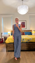 Load image into Gallery viewer, WASHED CHAMBRAY PANTS - DENIM
