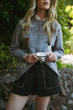 Load image into Gallery viewer, dog cardigan - grey
