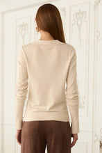 Load image into Gallery viewer, collared sweater - cream
