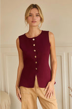 Load image into Gallery viewer, slvls swtr knit - burgundy
