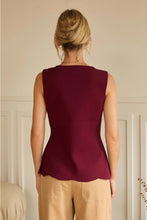 Load image into Gallery viewer, slvls swtr knit - burgundy
