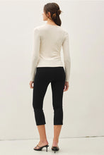 Load image into Gallery viewer, button up l/s modal top - oatmeal
