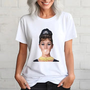 Audrey bubble gum tee - white