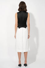 Load image into Gallery viewer, SHAPELL FLARED SKIRT DRESS - BLK/WHT
