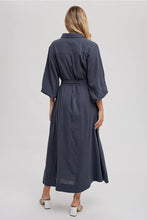 Load image into Gallery viewer, Bubble Slv Midi Dress - Ash
