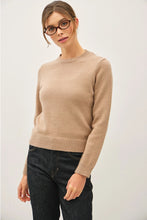 Load image into Gallery viewer, crew neck sweater - mocha
