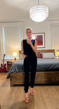 Load image into Gallery viewer, Crossover jumpsuit - navy
