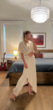Load image into Gallery viewer, Wrap skirt and Top set - Beige
