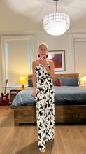 Load image into Gallery viewer, Strapless jumpsuit - BLK/WHITE
