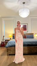 Load image into Gallery viewer, Twist keyhole Maxi - IVORY/PINK
