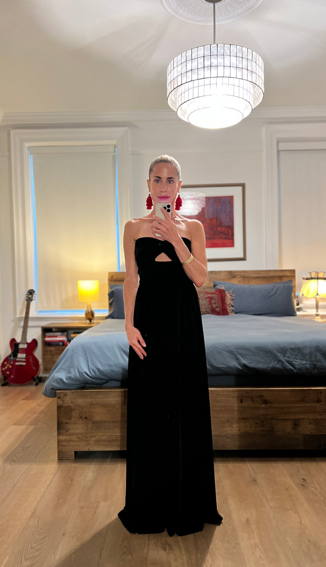 Twist keyhole Maxi - BLACK