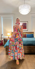 Load image into Gallery viewer, smocked bk maxi - multi
