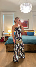 Load image into Gallery viewer, tube jumpsuit w belt - olive pucci
