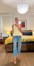 Load image into Gallery viewer, Smocked Ruffle eyelet top - Yellow
