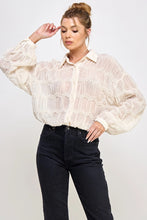 Load image into Gallery viewer, romantic blouse - cream
