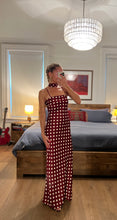 Load image into Gallery viewer, Dolly maxi dress - Red cream
