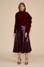 Load image into Gallery viewer, Vivi Midi Skirt - Wine
