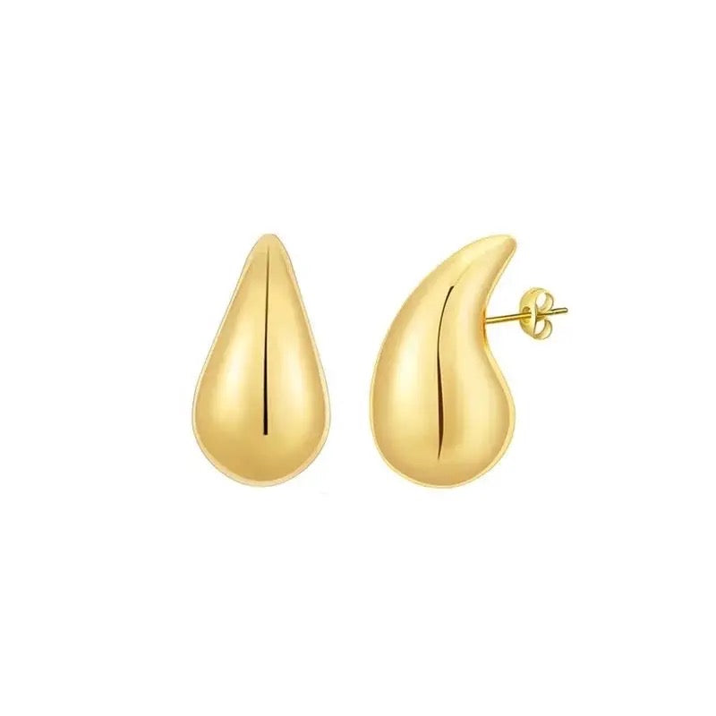 Ella Raindrop earring - Gold