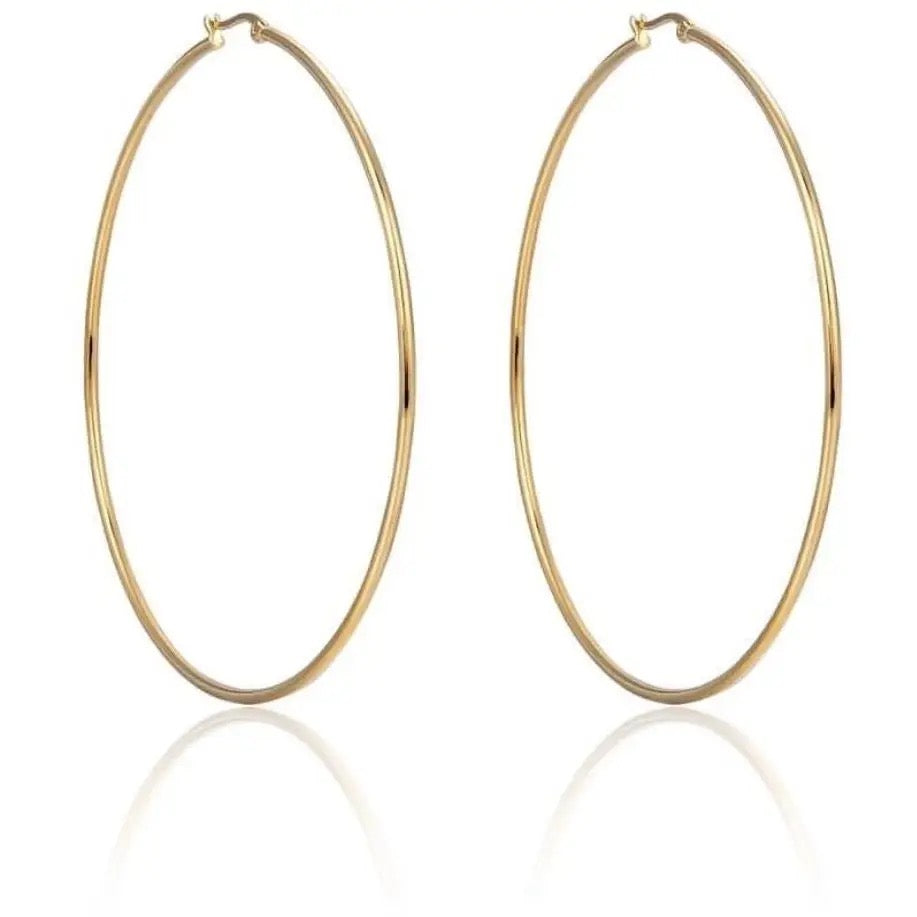 Oval hula hoops - Gold