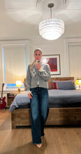 Load image into Gallery viewer, Plaid &amp; Heart Cardi - Grey
