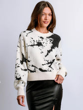 Load image into Gallery viewer, Carrera Sweater - ecru/black
