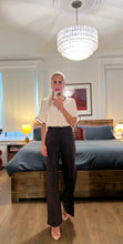 Load image into Gallery viewer, whipstitch drop sld blouse - papyrus
