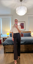 Load image into Gallery viewer, whipstitch drop sld blouse - papyrus

