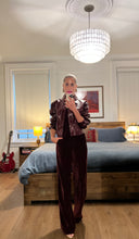 Load image into Gallery viewer, Faux leather jacket - Burgundy
