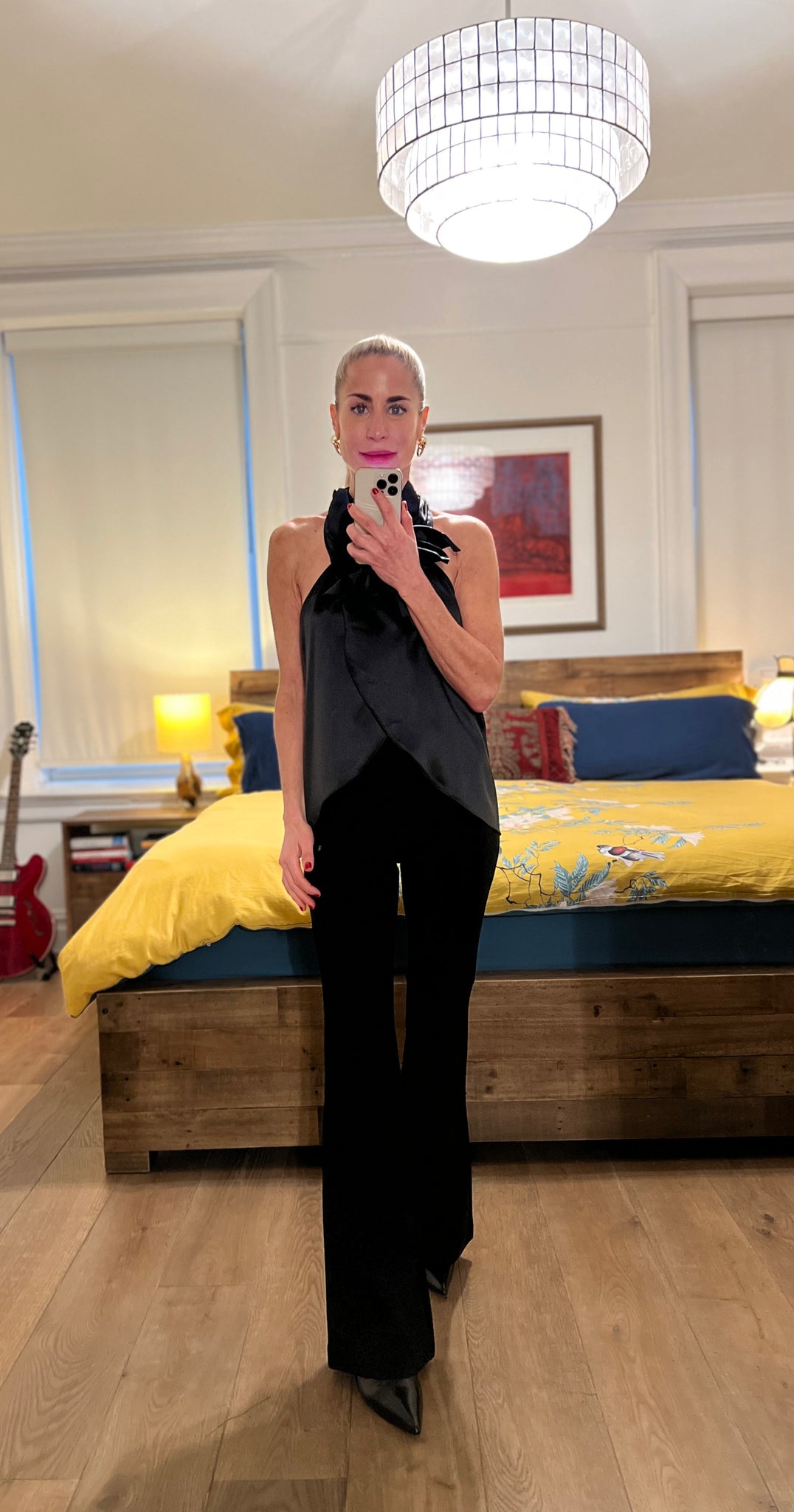 Fit and Flare Pants - Black – Shishi Boutique
