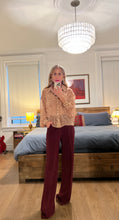 Load image into Gallery viewer, Wide Leg Pants - Burgundy
