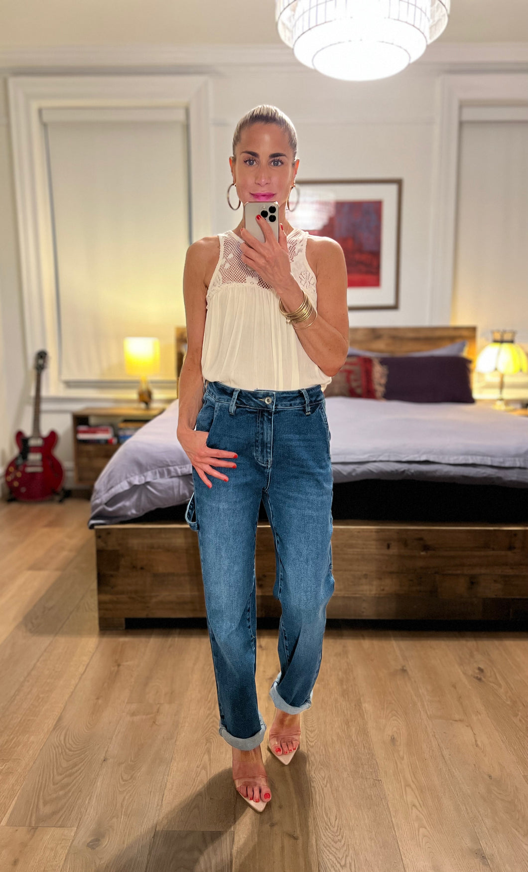 carpenter bf jeans - blue