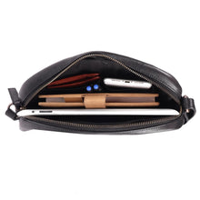 Load image into Gallery viewer, moj leather crossbody bag - Black
