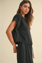 Load image into Gallery viewer, VISCOSE STITCH SS SHIRT - BLACK
