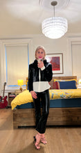 Load image into Gallery viewer, Vegan leather jacket - Black
