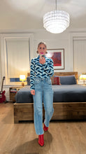 Load image into Gallery viewer, lush ivy knit - blue
