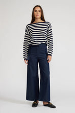 Load image into Gallery viewer, DANI DENIM PANT - D. BLUE
