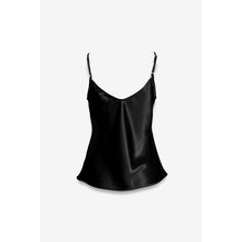 Load image into Gallery viewer, classic satin camisol - black
