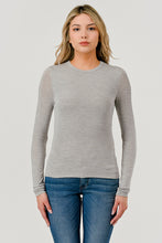 Load image into Gallery viewer, Dbl Layered baby hacci - Heather grey
