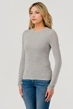 Load image into Gallery viewer, Dbl Layered baby hacci - Heather grey
