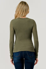 Load image into Gallery viewer, Dbl Layered baby hacci - Olive
