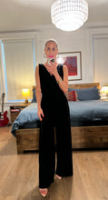 Load image into Gallery viewer, Surplice Culotte jumpsuit - Black
