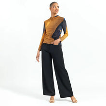 Load image into Gallery viewer, Watercolor knit top - tan
