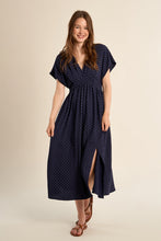 Load image into Gallery viewer, Dotted Dress - Navy
