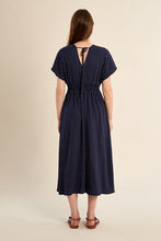 Load image into Gallery viewer, Dotted Dress - Navy
