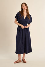 Load image into Gallery viewer, Dotted Dress - Navy
