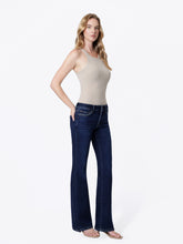 Load image into Gallery viewer, Low Rise dark bootcut - Res
