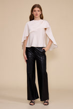 Load image into Gallery viewer, Cape satin top - Ivory
