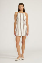 Load image into Gallery viewer, Mini Dress - Cream /Brown
