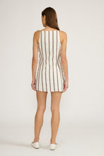 Load image into Gallery viewer, Mini Dress - Cream /Brown
